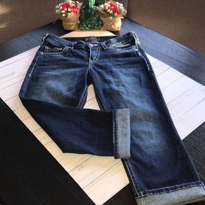 Silver Jeans Co Cropped Jeans